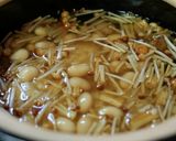 エノキと大豆の炊き込みご飯作り方3写真