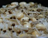 エノキと大豆の炊き込みご飯作り方5写真