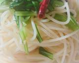 我が家の定番パスタ 小松菜ペペロンチーノ作り方7写真
