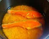 丸ごとin鮭の生姜飯作り方3写真