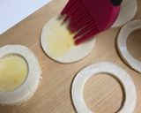 材料3つふわふわレアチーズdeツリーパイ作り方4写真