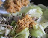 豚肉とキャベツのりんご味噌炒め作り方3写真