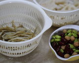 ひじきの煮ものとお豆と根菜のサラダ作り方2写真