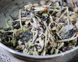 ひじきの煮ものとお豆と根菜のサラダ作り方4写真