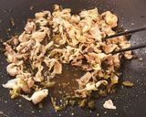 ☆高菜と豚肉のパスタ☆作り方4写真