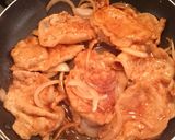 簡単に間違いない味！『豚の生姜焼き丼』作り方5写真