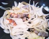 ヘルシー★エビときのこの明太豆乳パスタ作り方3写真