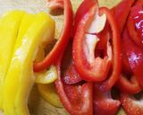 材料はひとつ！パプリカのおかか炒め作り方1写真