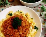 完熟トマトとしめじのオープンオムレツ作り方10写真
