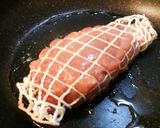 豚ももブロックの煮豚♪作り方1写真