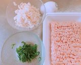 レンコン入りのつくねハンバーグ作り方1写真