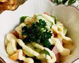 ホタテと豆腐とトマトのサラダ作り方7写真