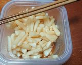 レンジde簡単☆大根の旨辛漬物☆作り方5写真