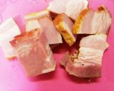 ブロックベーコンと大根＆卵の煮物作り方3写真