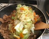 キャベツたっぷり豚こまのカレー炒め作り方17写真