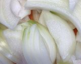 簡単な豆腐豚肉の卵とじ作り方2写真
