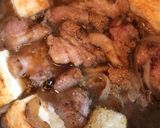 簡単な豆腐豚肉の卵とじ作り方7写真