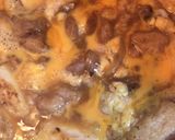 簡単な豆腐豚肉の卵とじ作り方8写真