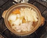 【一人鍋】あっさり味ぽん豚鍋作り方3写真