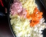 具だくさんミニストローネ♡作り方1写真