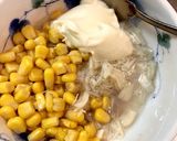 ホタテとコーン缶詰のサラダ作り方1写真
