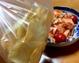 超簡単!ポテチとにんじんとツナのサラダ作り方3写真