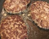 ステーキソースで食べるハンバーグ作り方4写真
