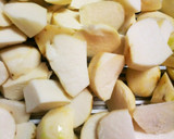 レンジ時短！だしの素で簡単！里芋の煮物作り方1写真