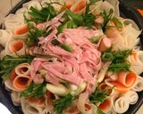 採れたてお野菜のお花畑鍋 〜豆乳鍋作り方5写真