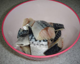 塩サバの竜田揚げ　ごまバジルソース作り方1写真