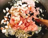 +酢でさっぱり旨辛・麻婆豆腐焼きそば作り方4写真
