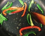 +酢でさっぱり旨辛・麻婆豆腐焼きそば作り方9写真