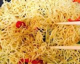 +酢でさっぱり旨辛・麻婆豆腐焼きそば作り方10写真