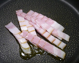 簡単！柿と野菜のベーコンバター醤油炒め作り方2写真