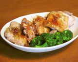 皮パリッ！鶏もも肉のマーマレード照り焼き作り方5写真