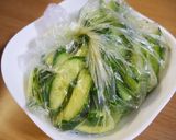 中華風きゅうりのおつまみ冷菜作り方1写真