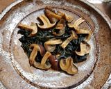 クリタケの焼きキノコ・バター、ワイン醤油作り方8写真