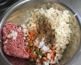 レンコン入りロールキャベツ作り方2写真