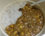 【包丁不要】お豆さんのココナッツカレー作り方7写真