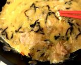 塩昆布とツナと人参のオムレツ。作り方4写真