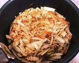 鶏ミンチで牛蒡の炊き込み作り方3写真