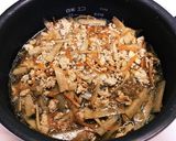 鶏ミンチで牛蒡の炊き込み作り方5写真