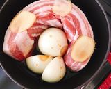余熱調理で簡単豚バラの醤油煮作り方6写真