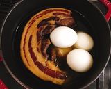 余熱調理で簡単豚バラの醤油煮作り方13写真