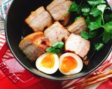 余熱調理で簡単豚バラの醤油煮作り方16写真