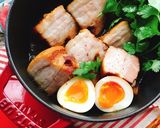 豚バラ醤油煮でゴロゴロ角煮カレー作り方11写真