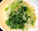 白菜の和え物・ごま油風味作り方2写真
