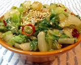 白菜の和え物・ごま油風味作り方4写真