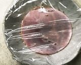 お好み焼き風ハムエッグ作り方2写真