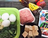お手軽【スンドゥブ風ピリ辛わかめスープ】作り方1写真